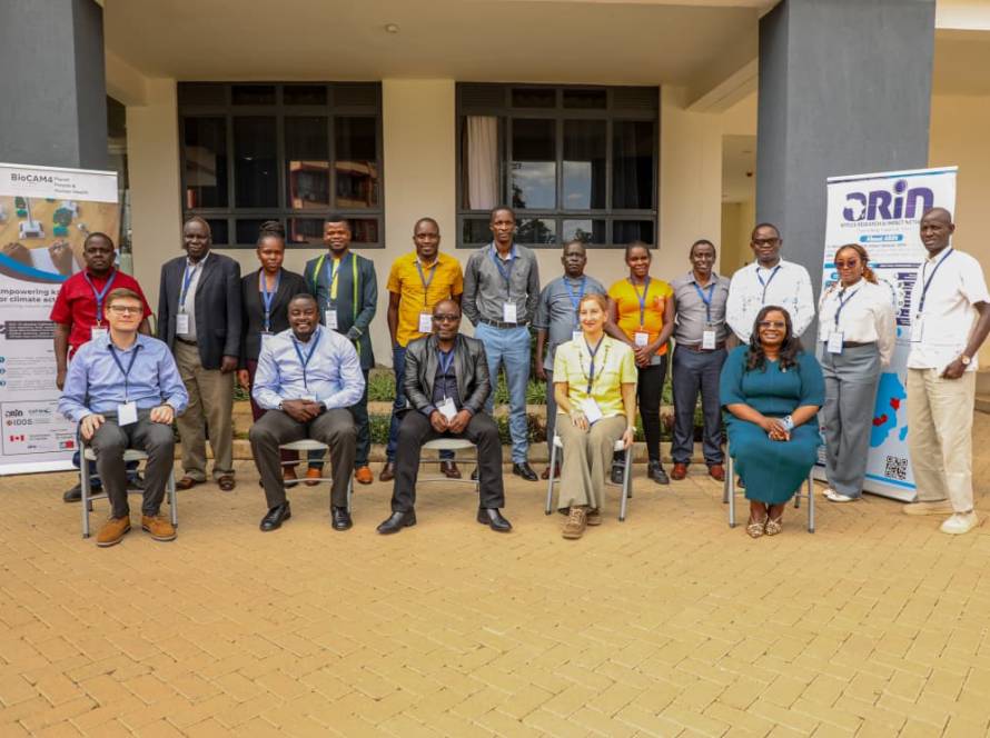 ARIN and BioCAM4 workshop team photo in front of the building
